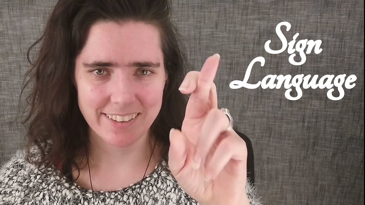 ASMR Sign Language (Days of the Week + More) ☀365 Days of ASMR☀ - YouTube