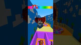 Poppy Playtime Chapter Lava Jump Noob Pro Challenge✨ P.3 #minecraft #poppyplaytime #shorts #viral