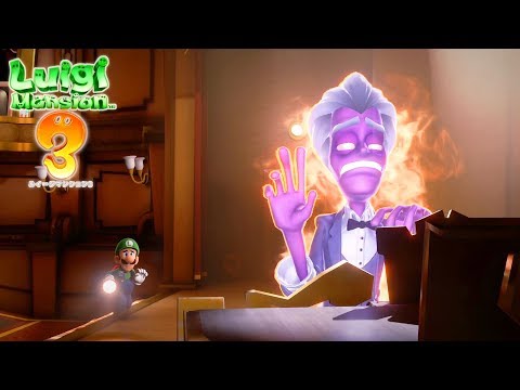実況有りVer.】Nintendo Switch ルイージマンション3を2人でプレイ#2