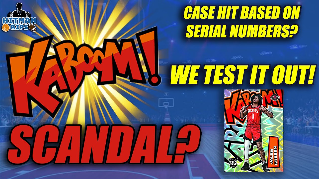 KABOOM SCANDAL? Can you find the Case Hit based on Serial 's? WE TEST
