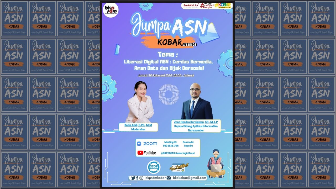 Jumpa ASN #series26 | Literasi Digital ASN | ASN BerAKHLAK