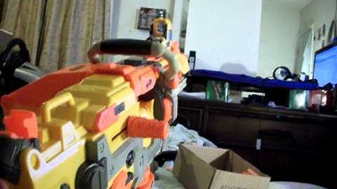 Nerf Vulcan 14.8 - 16.8 volt battery mod