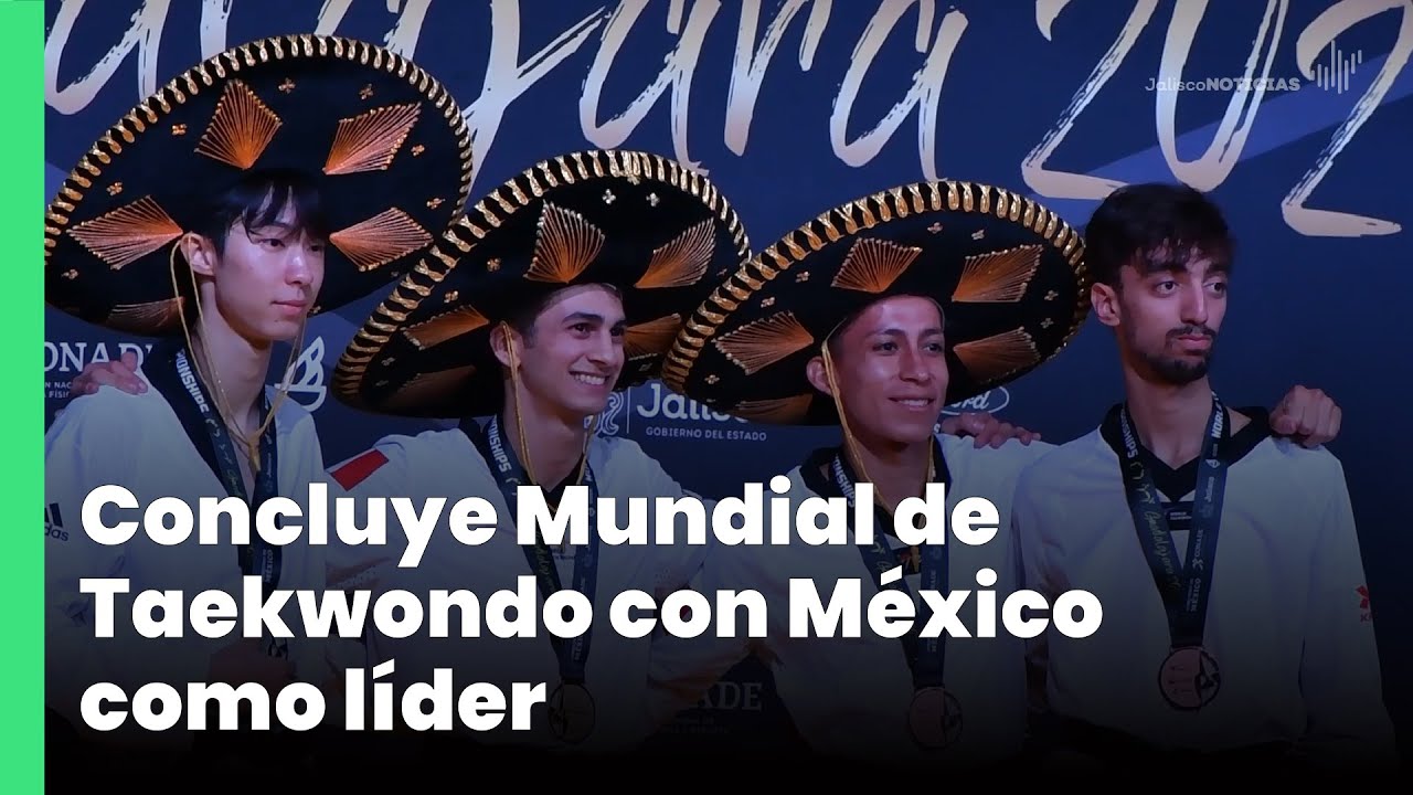 Leones Anáhuac, campeones del Mundial de Taekwondo Guadalajara