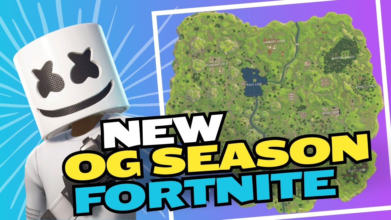 Playing the new Og season battle royale in Fortnite - YouTube