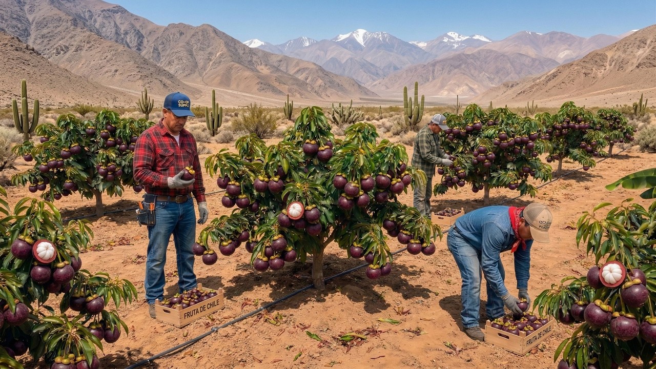 Plantaron mangostán en el desierto Atacama | los resultados fueron sorprendentes