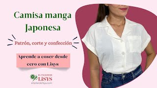 Camisa Manga Japonesa Patrón Corte Y Confección