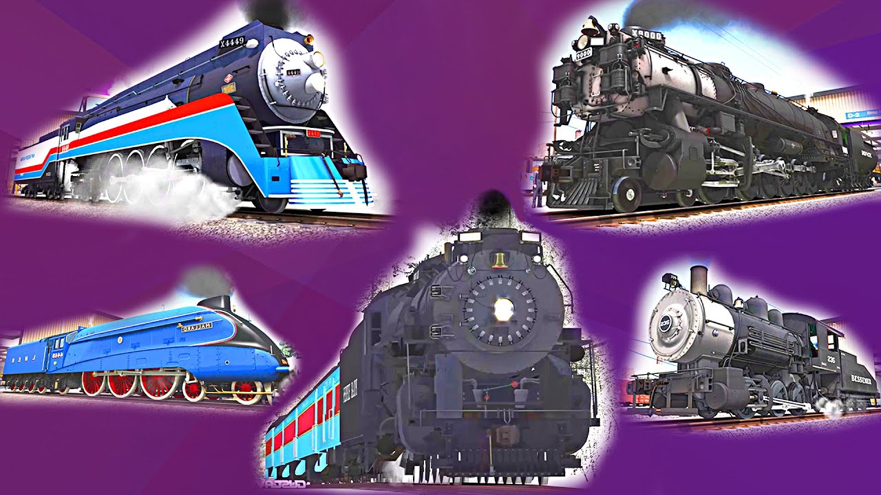 ¡Top 5 Abandoned Locomotives Restored 2!