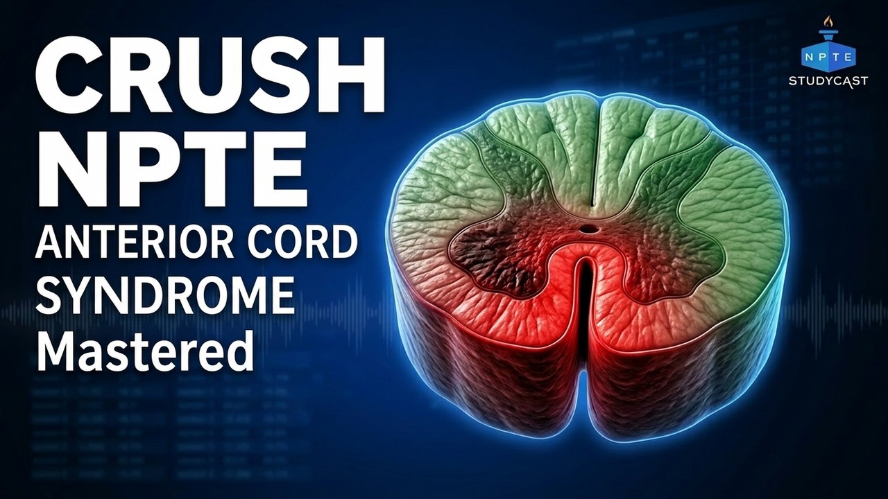 Master Anterior Cord Syndrome Before Your NPTE Exam
