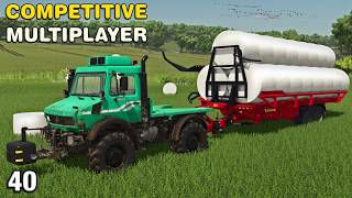 I BOUGHT THE AUTOSTACKER TO MOVE THE BALES Competitive  Multiplayer The Pichonnière Valley FS25 Ep40 screenshot 4