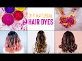 How to naturally DYE your hair AT HOME without any damage!
