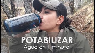 Admirable Característica Hambre Como potabilizar agua en 1 minuto: supervivencia, trekking, viajes o  emergencias | Luz UV Steripen - YouTube