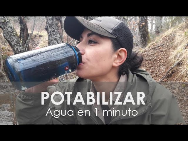 Como potabilizar agua en 1 supervivencia, trekking, viajes o emergencias | Luz UV Steripen - YouTube