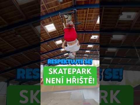 #materidouska #skatepark  #pravidla #MatthewPethew🎤🛴