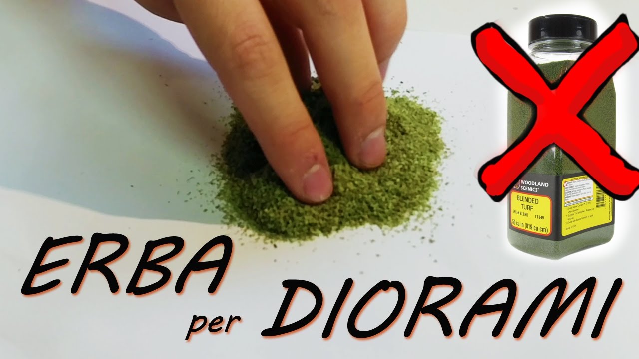 MATERIALI X DIORAMI FAI DA TE