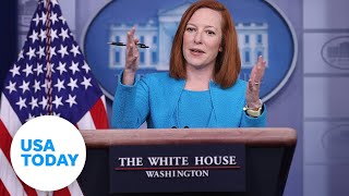 White House Press Secretary Jen Psaki holds press briefing with Pete Buttigieg | USA TODAY