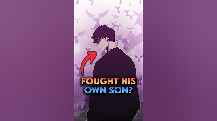 Why Did Jinwoo Fight His Own Son? Solo Leveling Season 2 #sololeveling #shorts