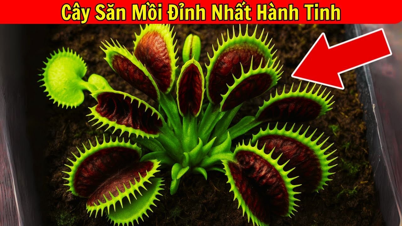 Cây Bẫy Kẹp: Kẻ Săn Mồi Thông Minh Nhất Của Tự Nhiên!