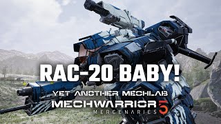The biggest Rotary Autocannon ever! - Yet Another Mechwarrior 5: Mercenaries Modded Episode 67