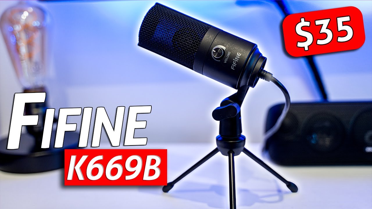 Fifine k669b review: a cheap professional USB microphone 