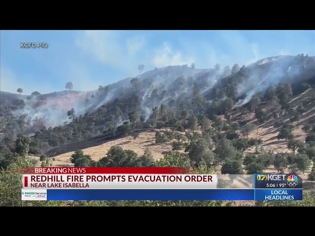 Wildfire prompts evacuation order in Bodfish Canyon class=