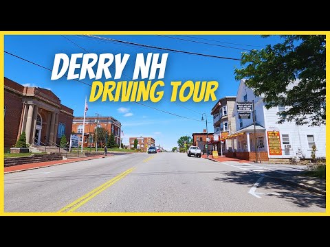 Derry New Hampshire - 4K Driving Tour