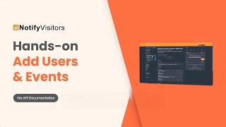 Hands-on: Add Users & Events Description