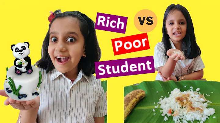 Rich Student Vs Poor Student in School Life  #Funn...
