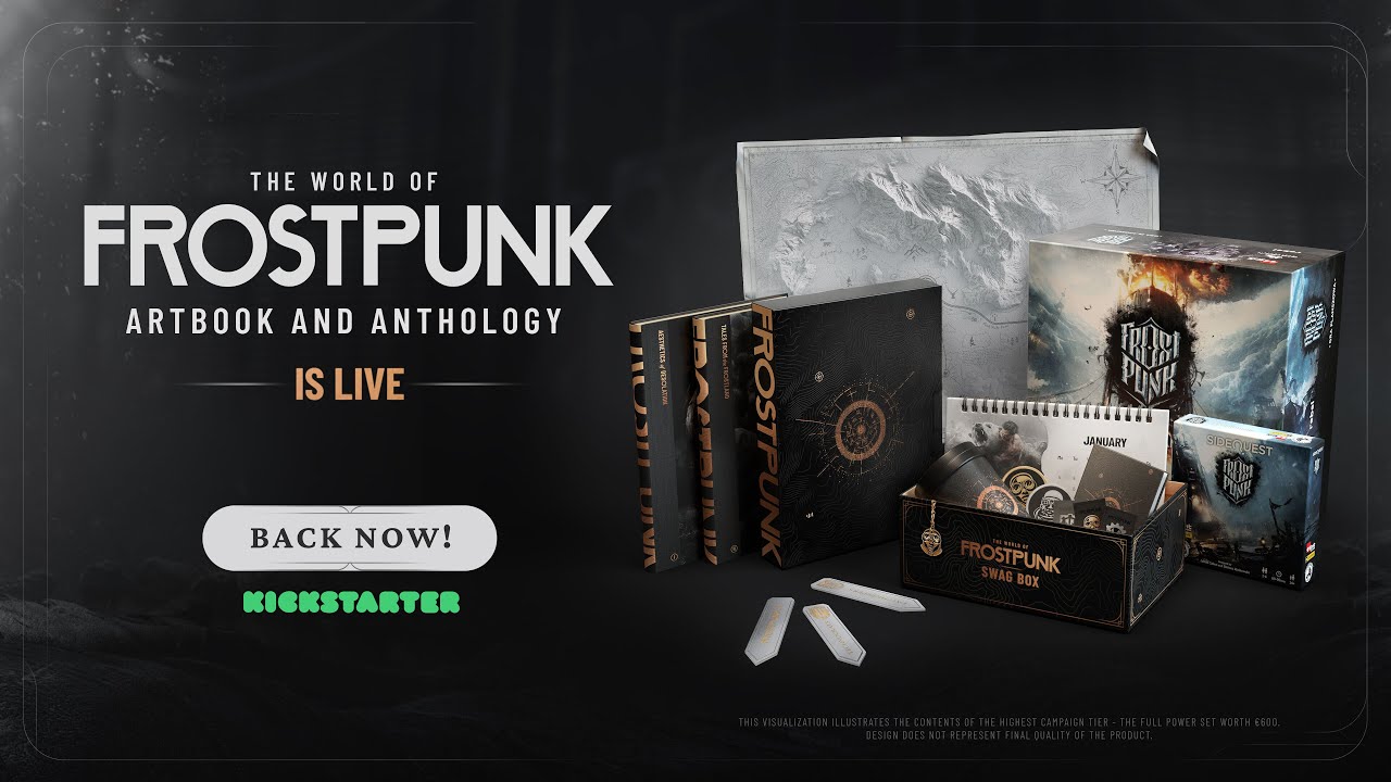 The World of Frostpunk: Artbook & Anthology is now LIVE on