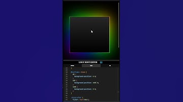 CSS glowing border 💪Animation gradient...casual styling to text box #coding #webdesign #csscoding