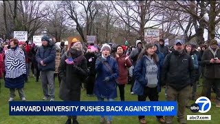 Harvard University pushes back against Trump administration's demands