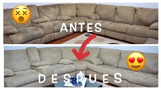 Cómo Limpiar Un Sofá de Antelina ⇒ 【¡Muy Fácil!】 ❤️