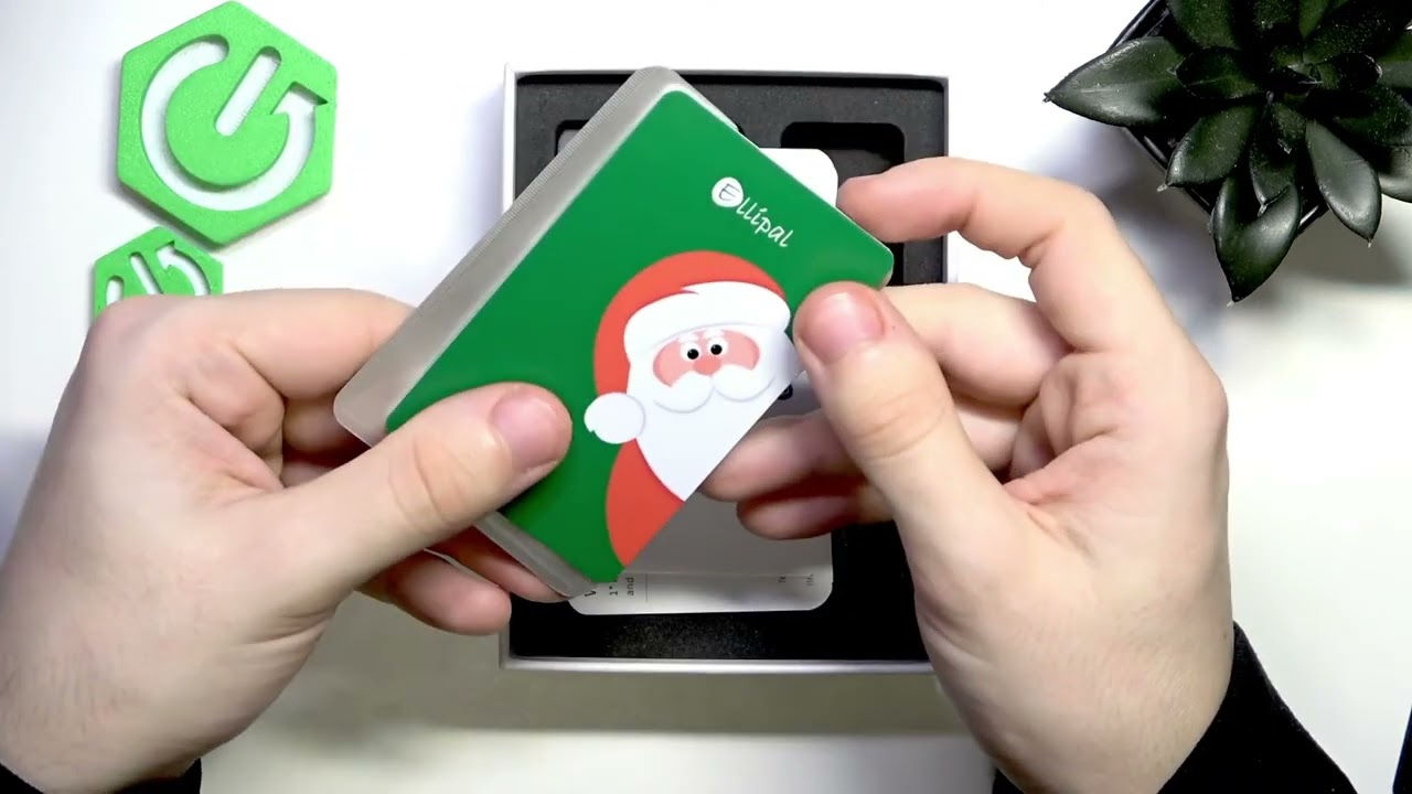 فتح علبة Ellipal X Card — محفظة باردة NFC