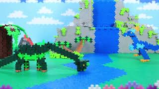 Plus-Plus The Dinos and the Comet by The Works of Art
