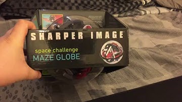 Sharper Image - "Space Challenge Maze Globe" - Unboxing Video