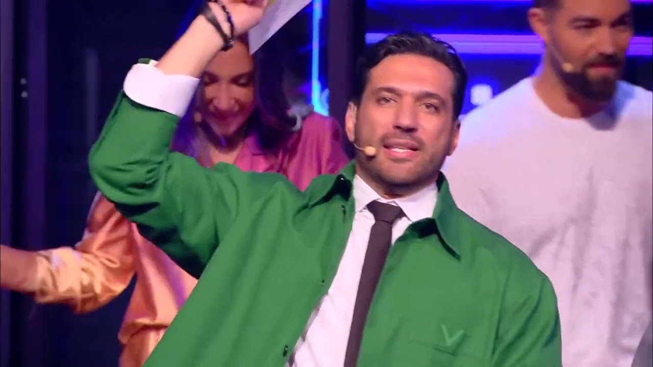 حسن الرداد يولع المسرح بالتحدي المشترك والنتيجة بين الفريقين كانت عادلة جدًا #الليلة_دوب