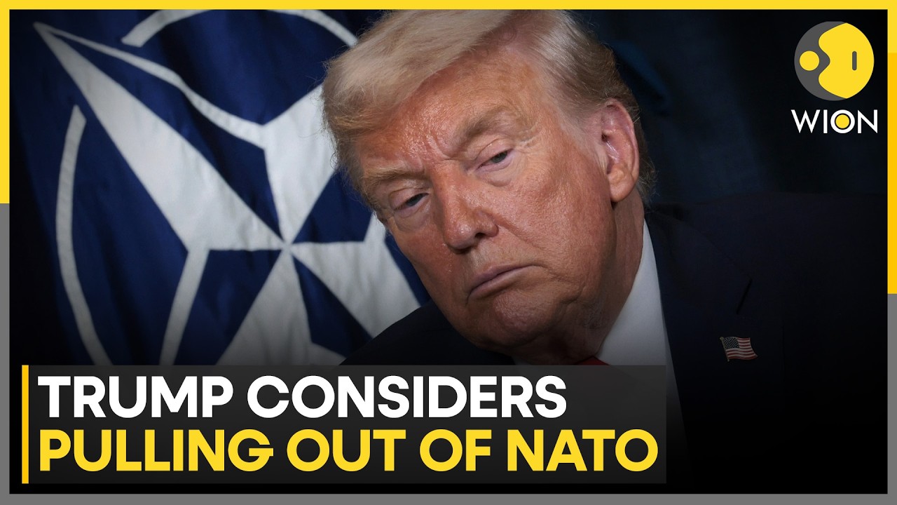 Trump Considers Pulling Out of NATO After Allies Snub in Iran War | WION Trump Considers Pulling Out of NATO After Allies Snub in Iran War | WION