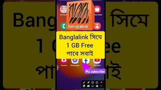 Banglalink 1Gb Free Internet Bl Free Mb Banglalink Sim Offer All Sim Offers