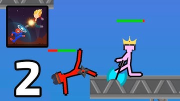 Supreme Stick Warriors - Gameplay Walkthrough Part 2 (iOS, Android)