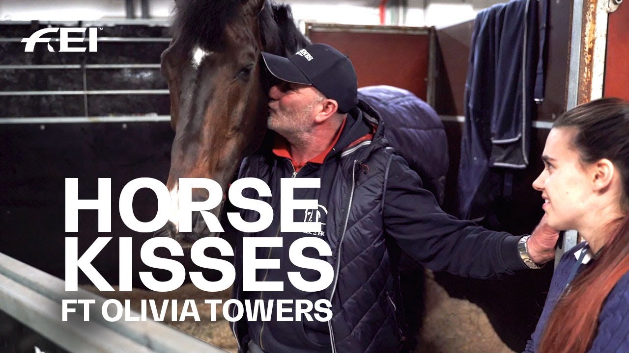 Horse kisses and more! Wise words from a top groom... feat. Olivia Towers