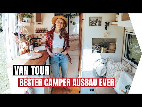 FULL VAN TOUR nach 5j. Vollzeit Vanlife | Mit Hängesessel & Dusche | Fiat Ducato Camper Ausbau