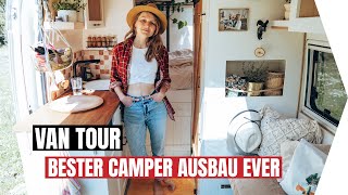 FULL VAN TOUR nach 5j. Vollzeit Vanlife | Mit Hängesessel & Dusche | Fiat Ducato Camper Ausbau