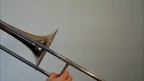 Learn to play C blues scale on trombone