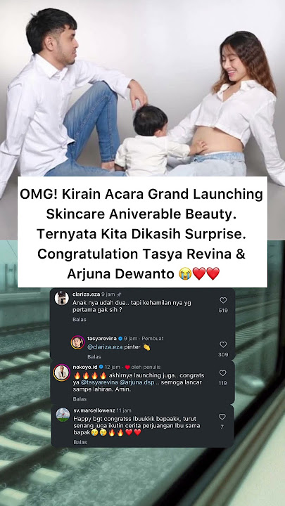 Kehamilan Pertama Tasya Reviba #tasyarevina #arjunadewanto #beritaterkini #shorts #fyp #beritaviral