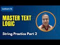 C++ String Exercise 2: Problem Solving (Lecture 14) [Urdu/Hindi]