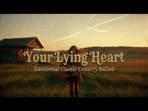 Your Lying Heart -Golden Lace Ballad | Classic Country Ballad | Lyric Video