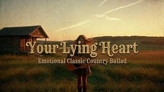 Your Lying Heart -Golden Lace Ballad | Classic Country Ballad | Lyric Video