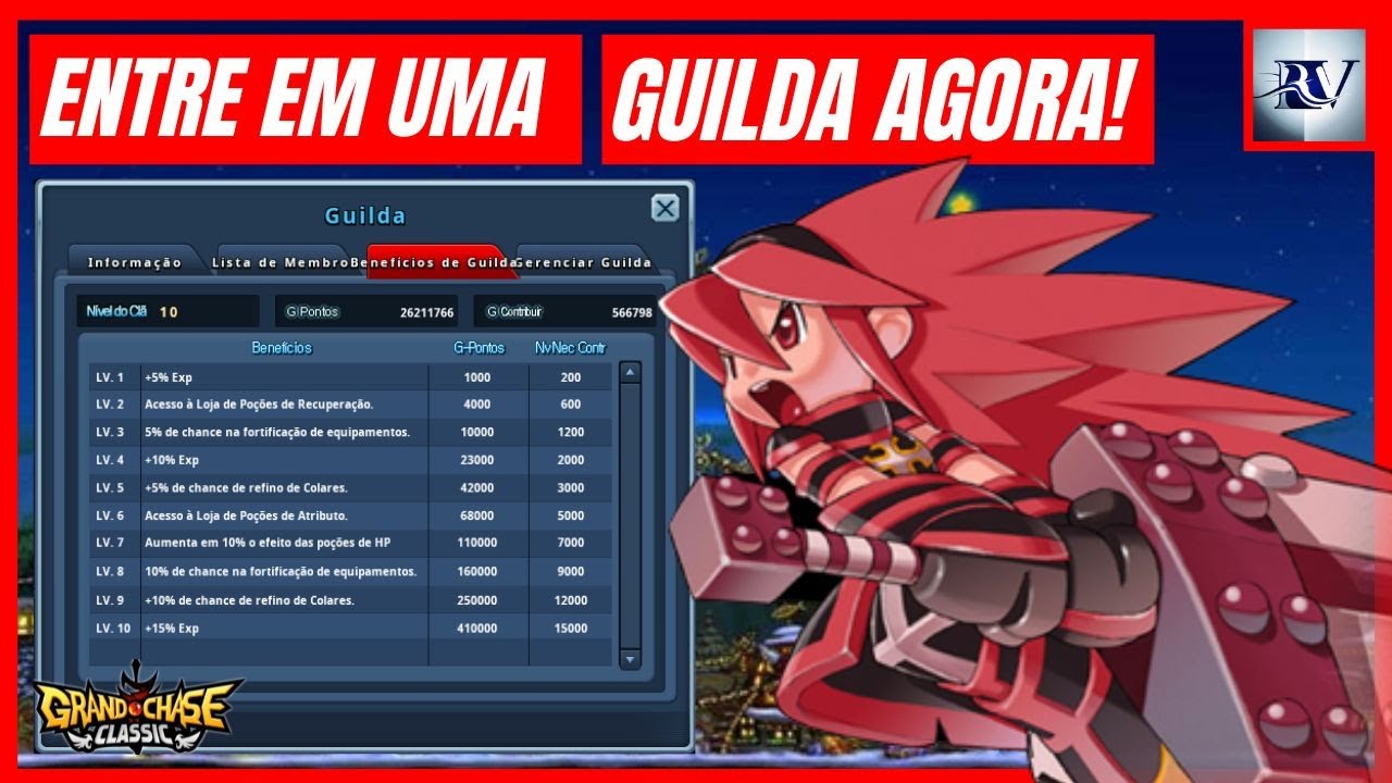 O Jeito Mais Rápido de Entrar em uma Guilda no GC Classic! Guia RÁPIDO!