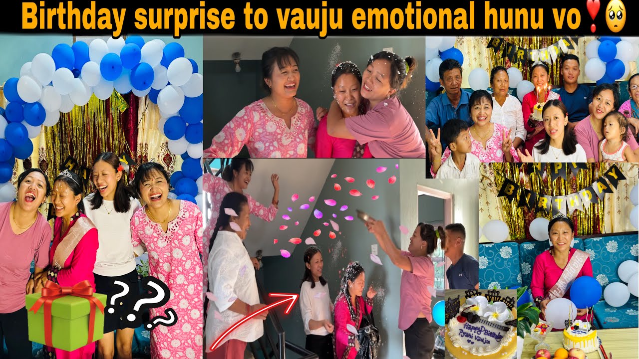 [ SURPRISE ]❣️ VAUJU LA BIRTHDAY MA GEET GAYARA HAMI SABAI DHANGA VAYIM❣️😍😍😁