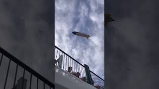 The Goodyear Blimp Dirigible At The Phoenix Open Waste Management F Tournament