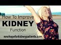 How to Improve Kidney Function in Kidney Disease Patients